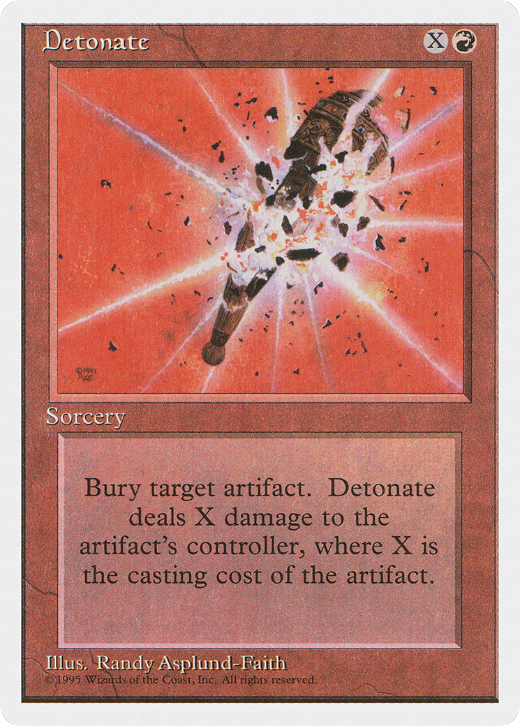 Detonate (4ED-)  - Fourth Edition