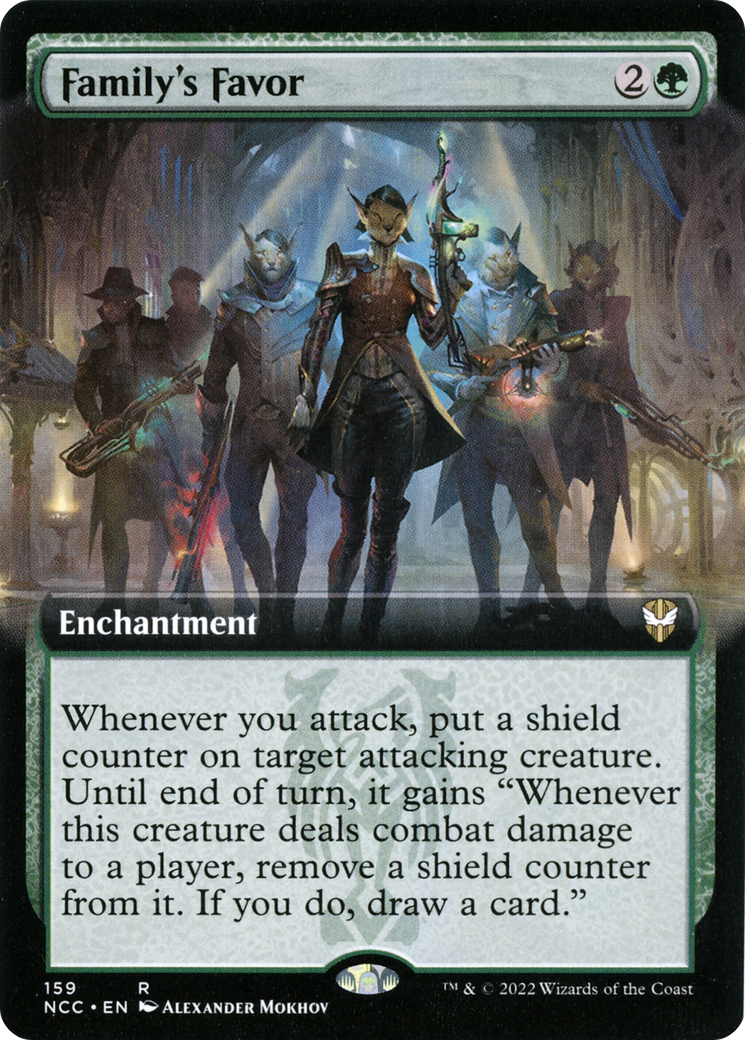 Family's Favor (Extended Art) (NCC-159)  - New Capenna Commander: (Extended Art)