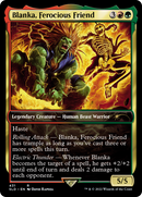 Blanka, Ferocious Friend (SLD-431)  Foil - Secret Lair Drop / Blanka, Ferocious Friend
