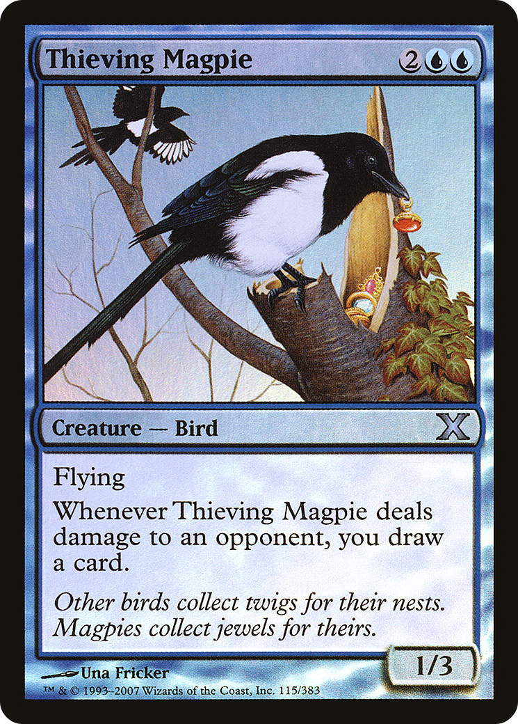 Thieving Magpie (10E-115★)  Foil - Tenth Edition