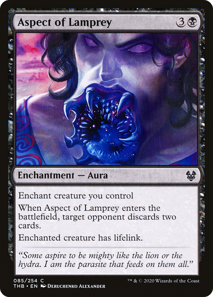 Aspect of Lamprey (THB-085)  - Theros Beyond Death