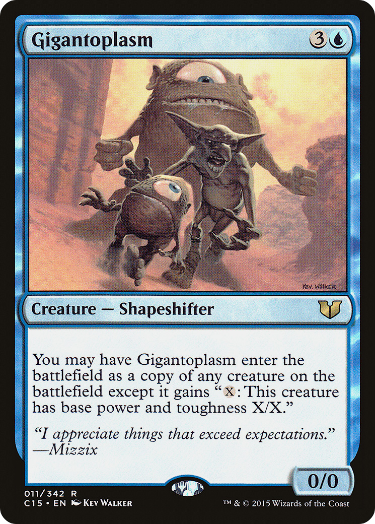 Gigantoplasm (C15-011)  - Commander 2015