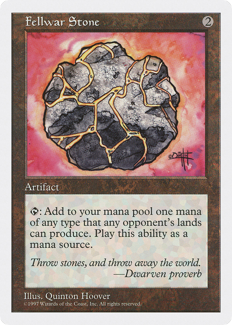 Fellwar Stone (5ED-369)  - Fifth Edition