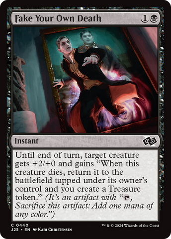 Fake Your Own Death (J25-440)  - Foundations Jumpstart