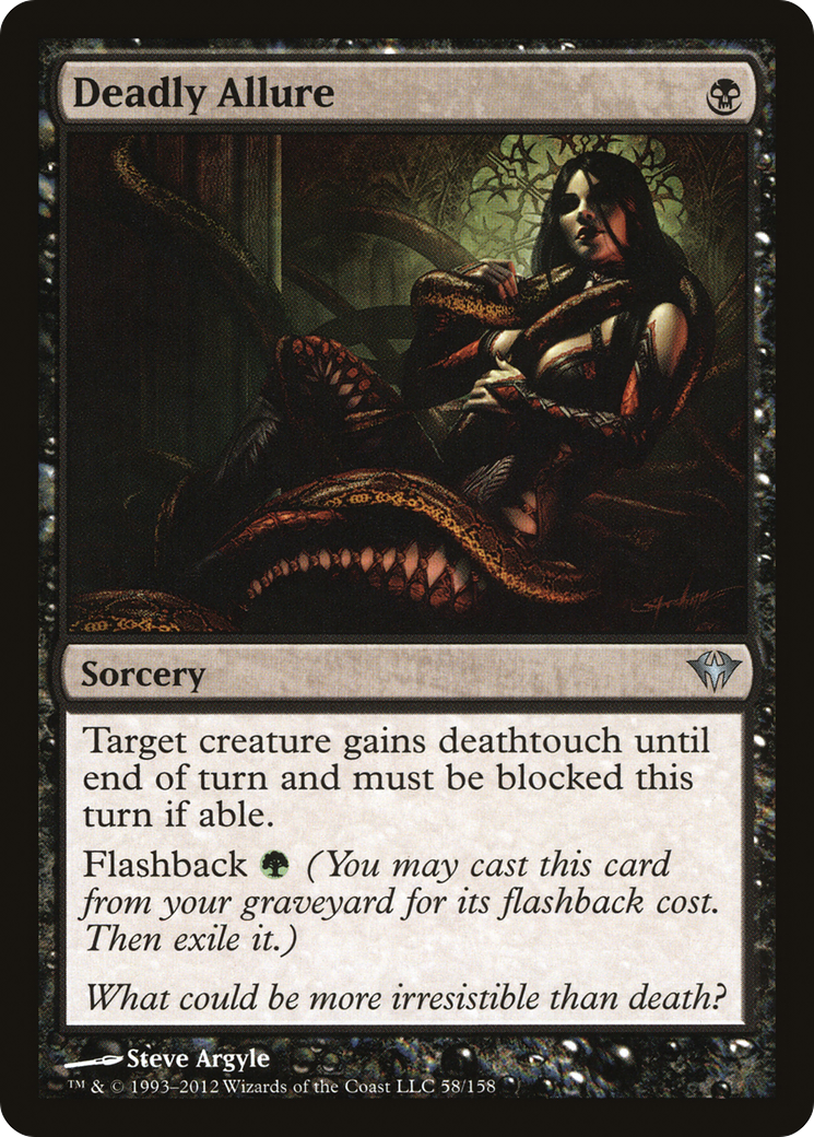 Deadly Allure (DKA-058)  Foil - Dark Ascension