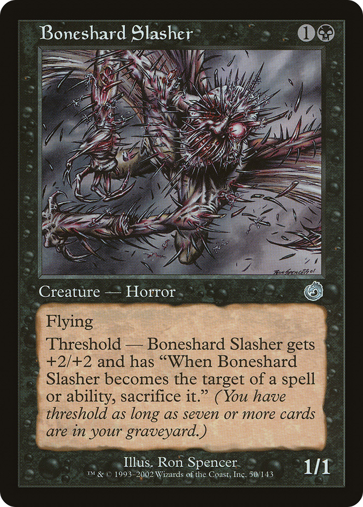 Boneshard Slasher (TOR-050)  Foil - Torment