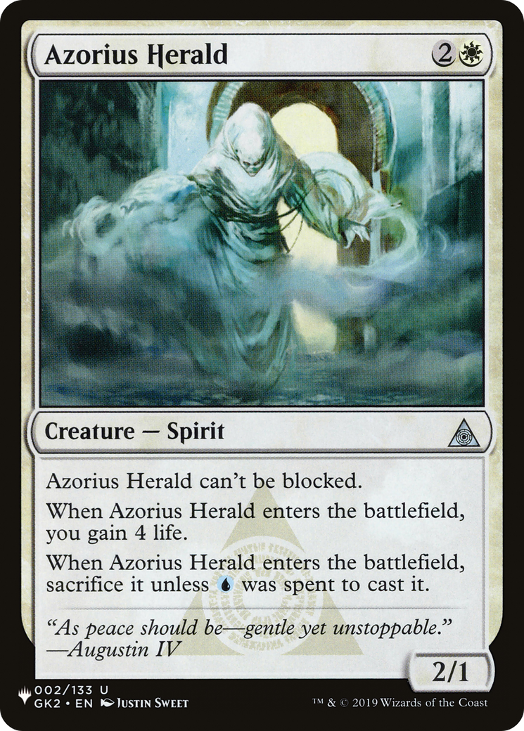 Azorius Herald (LIST-GK2-2)  - The List