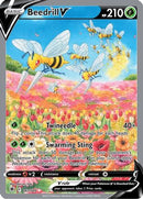 Beedrill V (Alternate Full Art) 161/189  - Holofoil SWSH10 Astral Radiance - Ultra Rare