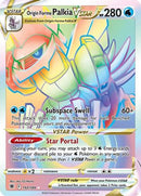 Origin Forme Palkia VSTAR (Secret) (192) 192/189  - Holofoil SWSH10 Astral Radiance - Secret Rare