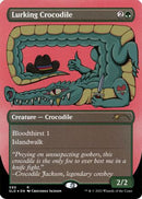 Lurking Crocodile (Foil Etched) (SLD-590)  Foil - Secret Lair Drop Series