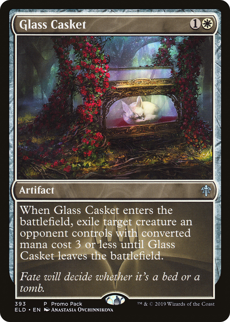 Glass Casket (PPELD-393)  Foil - Throne of Eldraine