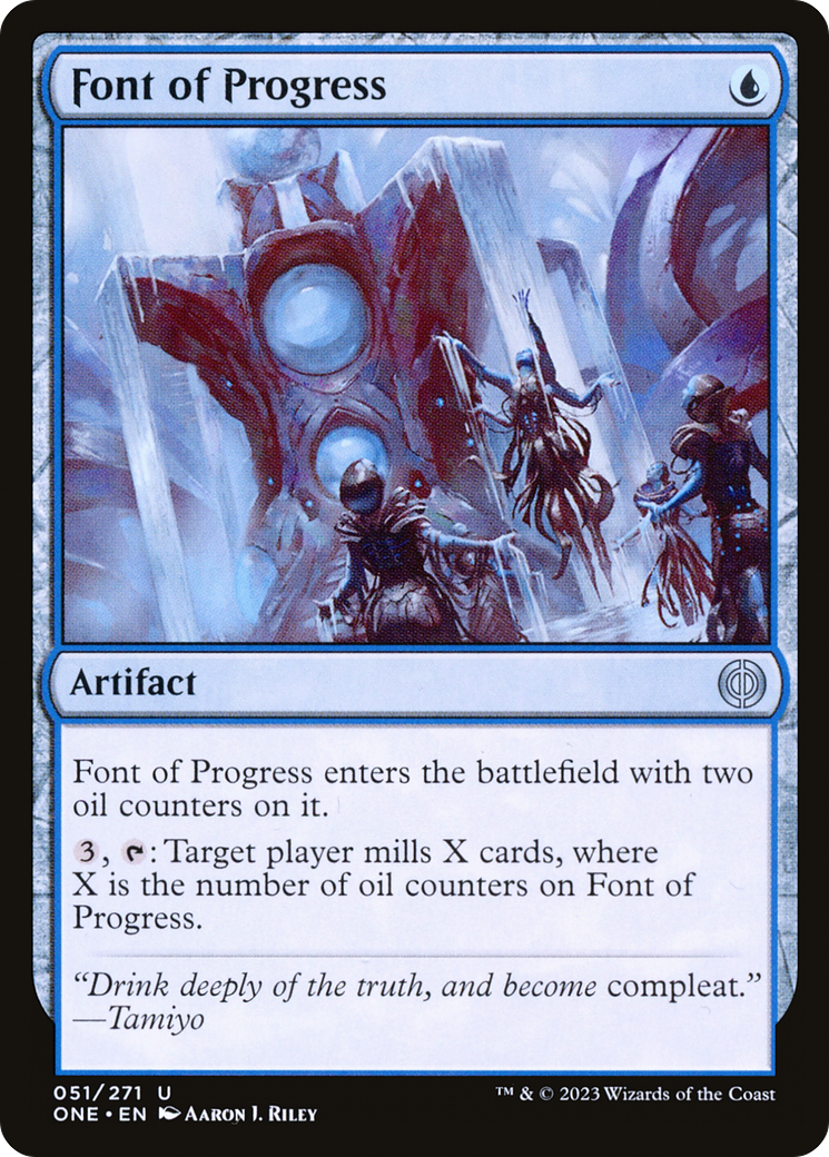 Font of Progress (ONE-051)  - Phyrexia: All Will Be One