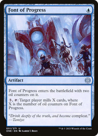 Font of Progress (ONE-051)  Foil - Phyrexia: All Will Be One