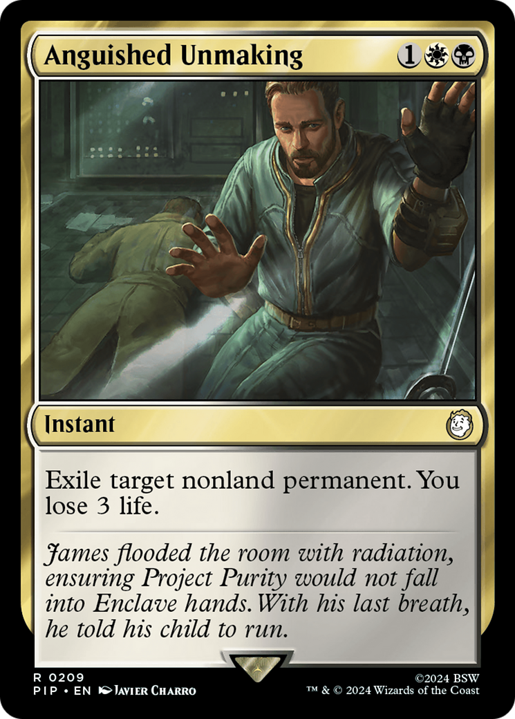 Anguished Unmaking (PIP-209)  Foil - Fallout