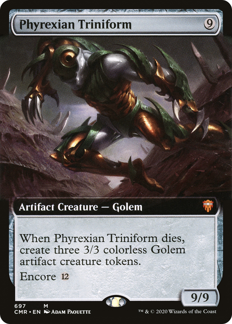 Phyrexian Triniform (Extended Art) (CMR-697)  Foil - Commander Legends: (Extended Art)