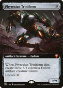 Phyrexian Triniform (Extended Art) (CMR-697)  - Commander Legends: (Extended Art)