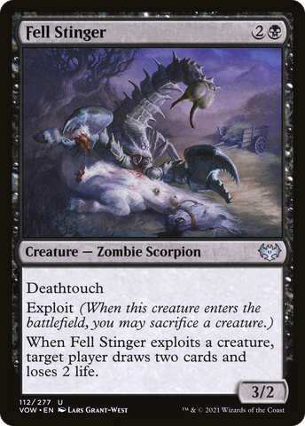 Fell Stinger (VOW-112)  - Innistrad: Crimson Vow