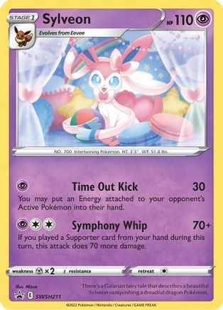 Sylveon SWSH211  - Holofoil SWSH Sword & Shield Promo Cards - Promo