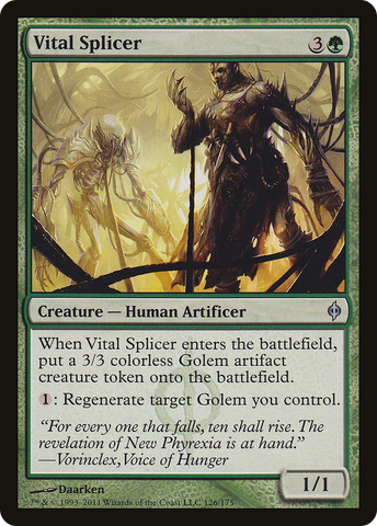 Vital Splicer (NPH-126)  - New Phyrexia
