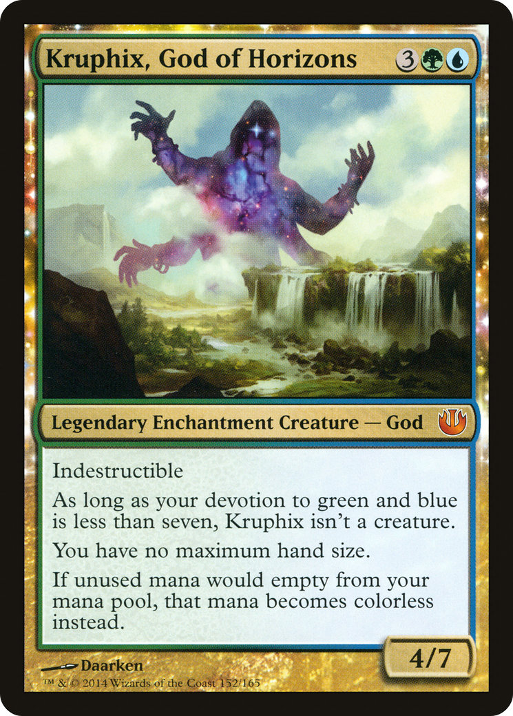Kruphix, God of Horizons (JOU-152)  Foil - Journey into Nyx: (enchantment)