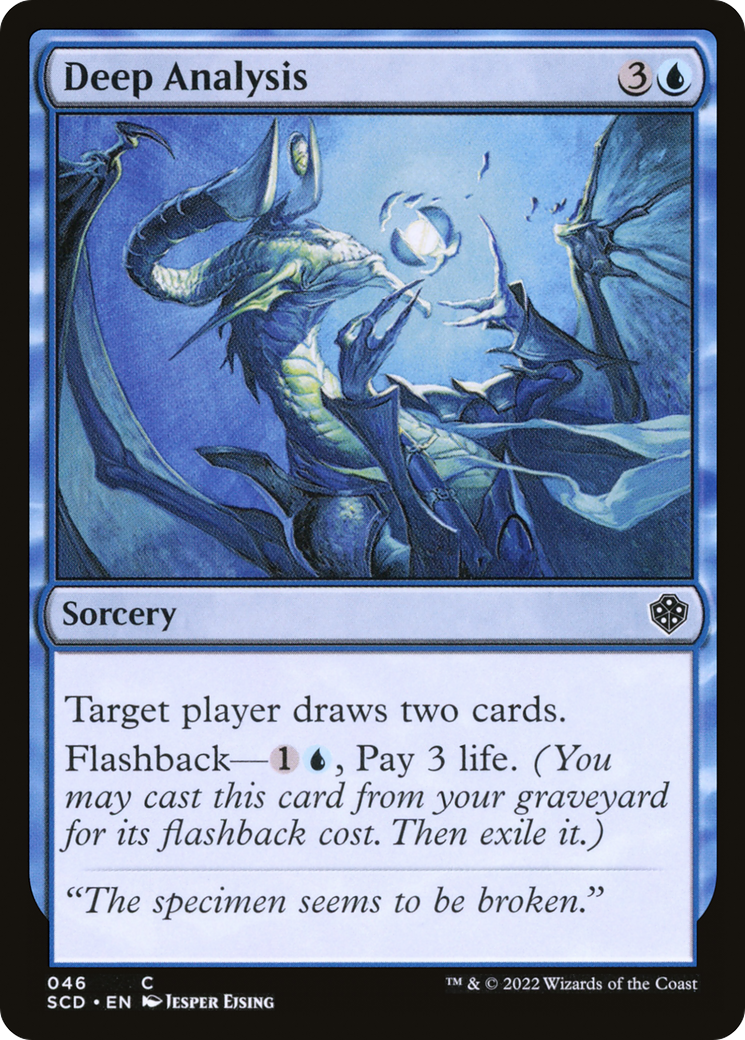 Deep Analysis (SCD-046)  - Starter Commander Decks