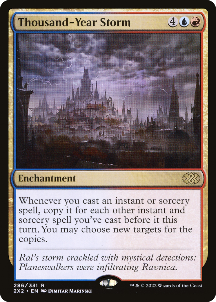 Thousand-Year Storm (2X2-286)  - Double Masters 2022