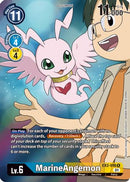 MarineAngemon (Alternate Art) (EX2-018) - Digital Hazard Foil