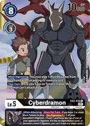Cyberdramon (Alternate Art) (EX2-035) - Digital Hazard Foil