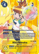 Rika Nonaka (Alternate Art) (EX2-060) - Digital Hazard Foil