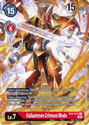 Gallantmon Crimson Mode (Alternate Art) (EX2-073) - Digital Hazard Foil