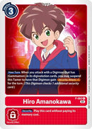 Hiro Amanokawa (Official Tournament Pack Vol.5) (P-062) - Digimon Promotion Cards
