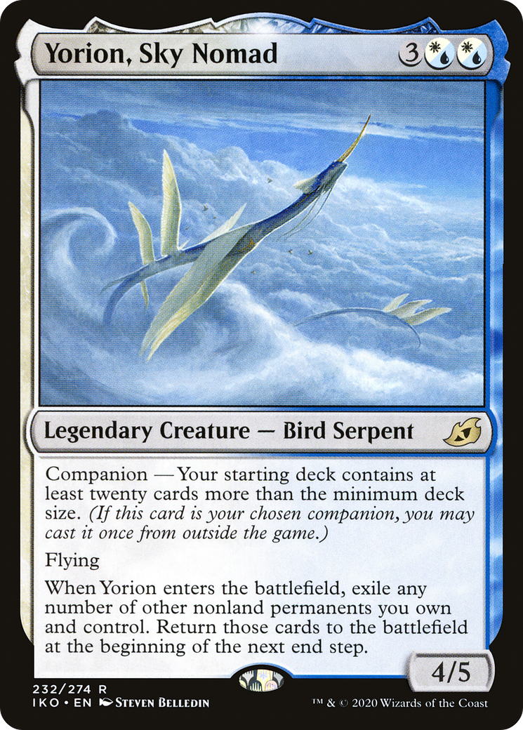 Yorion, Sky Nomad (IKO-232)  Foil - Ikoria: Lair of Behemoths: (companion)