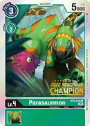 Parasaurmon (2022 Championship Online Regional) [Online Champion] (BT6-048) - Double Diamond Foil