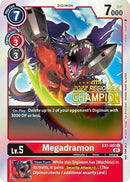 Megadramon (2022 Championship Online Regional) [Online Champion] (EX1-007) - Classic Collection Foil