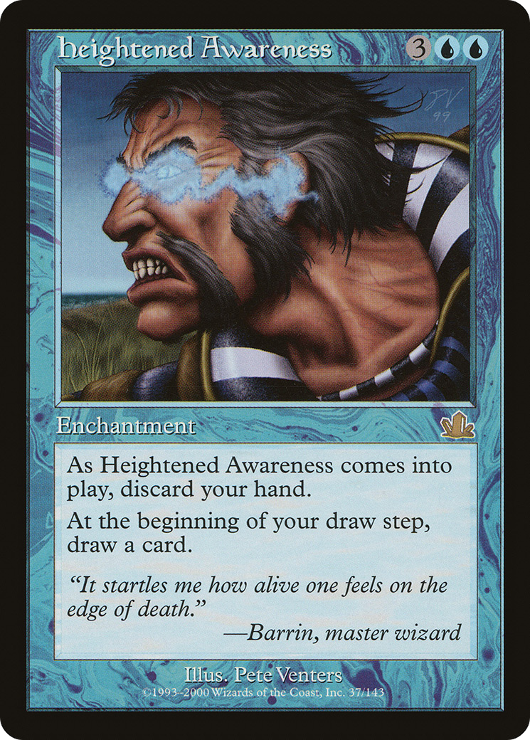 Heightened Awareness (PCY-037)  Foil - Prophecy
