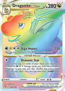 Dragonite VSTAR (Secret) 081/078  - Holofoil Pokemon GO - Secret Rare