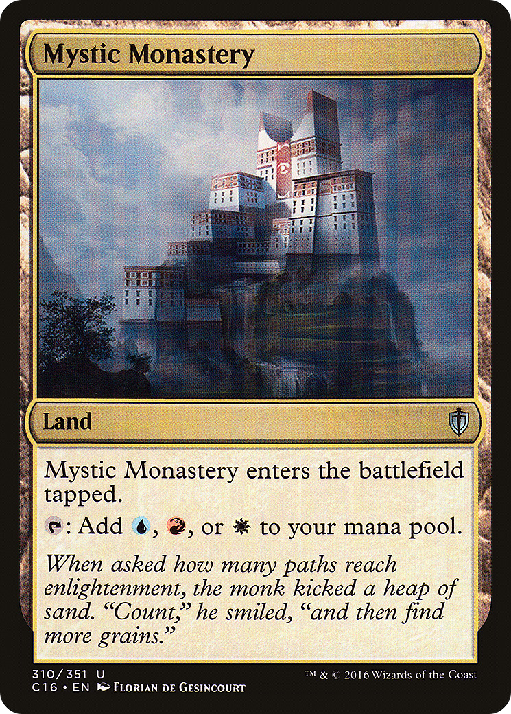 Mystic Monastery (C16-310)  - Commander 2016