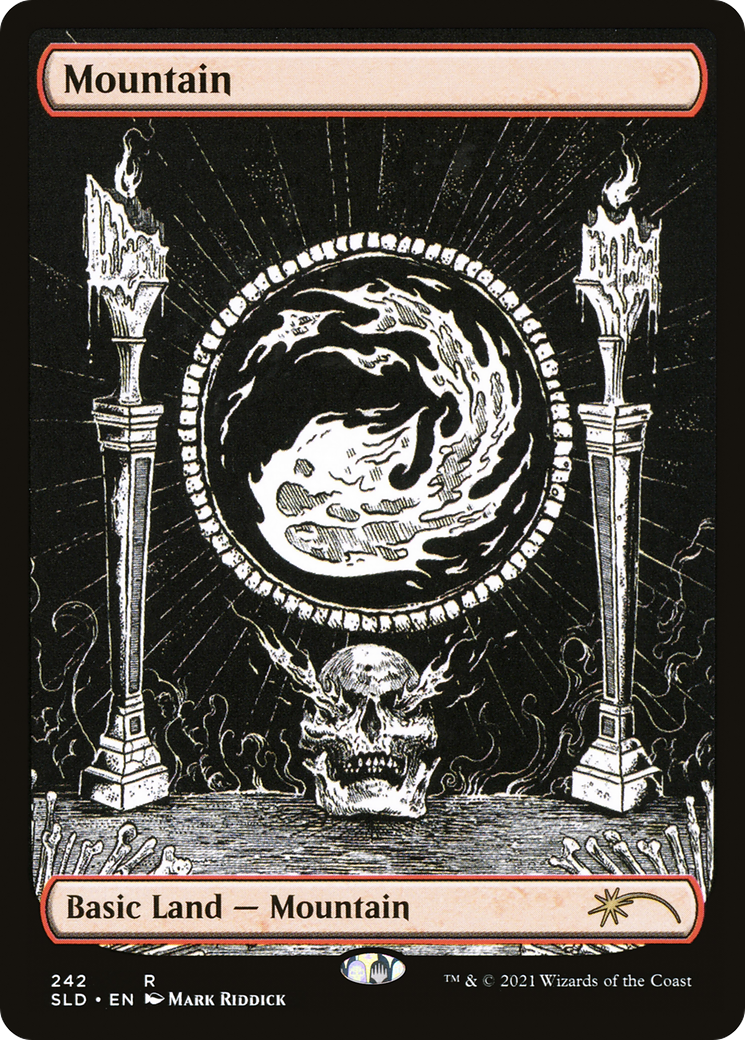Mountain (Crushing Brutality) (SLD-242)  Foil - Secret Lair Drop