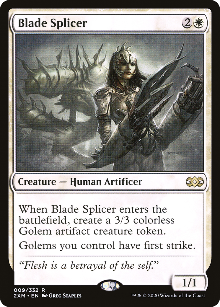 Blade Splicer (2XM-009)  Foil - Double Masters