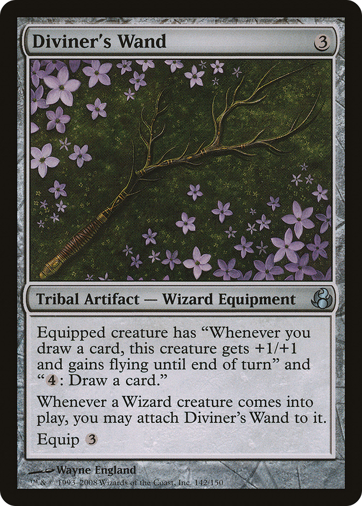 Diviner's Wand (MOR-142)  Foil - Morningtide