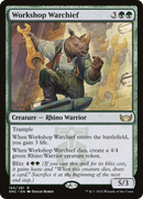 Workshop Warchief (SNC-165)  Foil - Streets of New Capenna