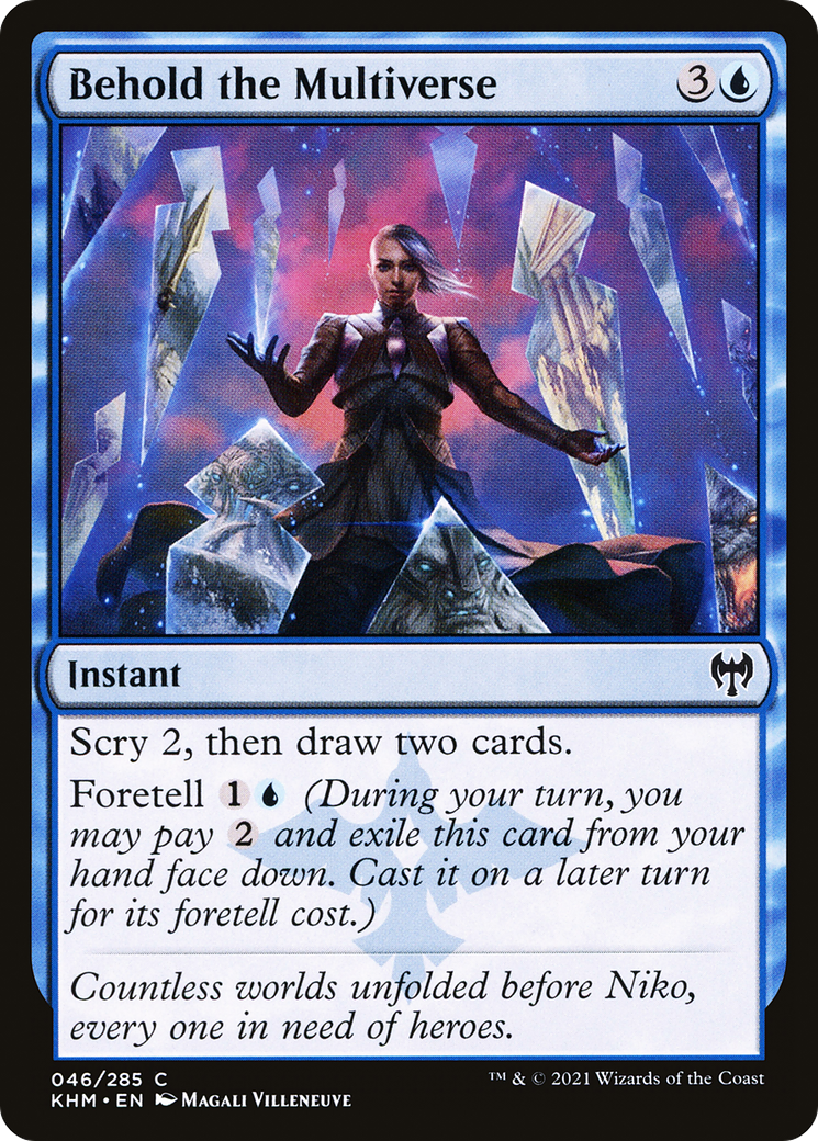 Behold the Multiverse (KHM-046)  Foil - Kaldheim