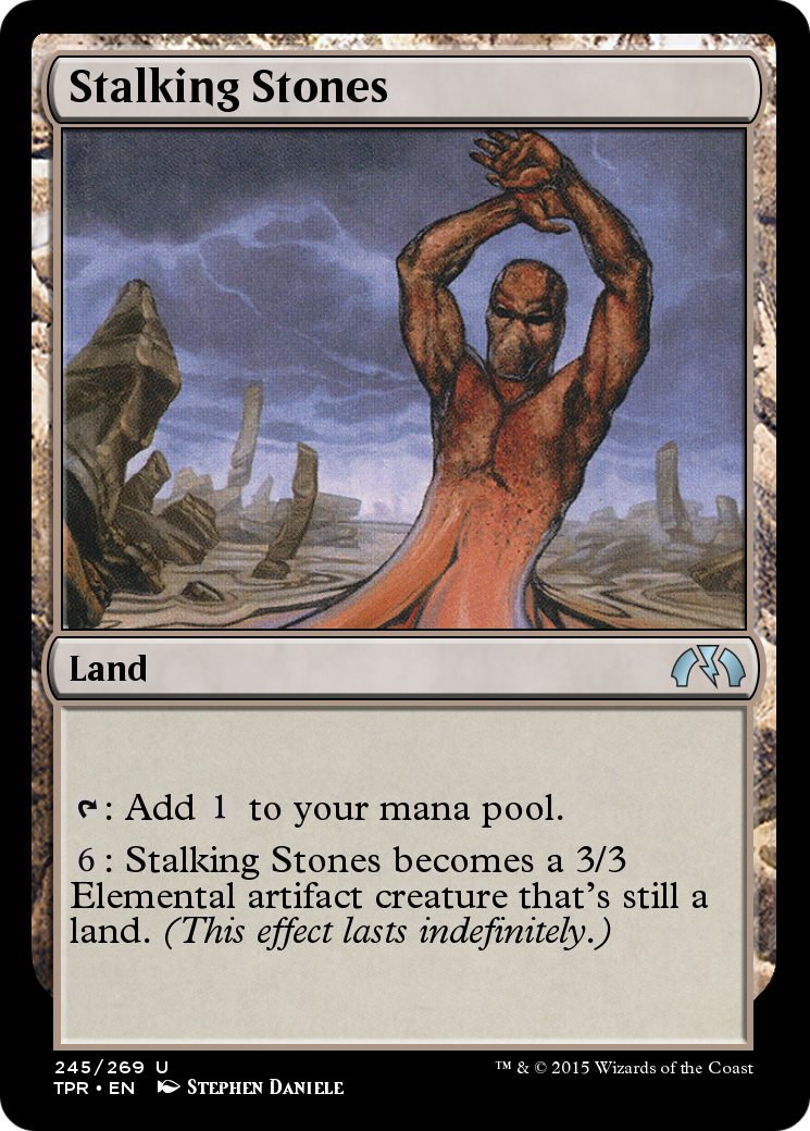Stalking Stones (TPR-245)  Foil - Tempest Remastered