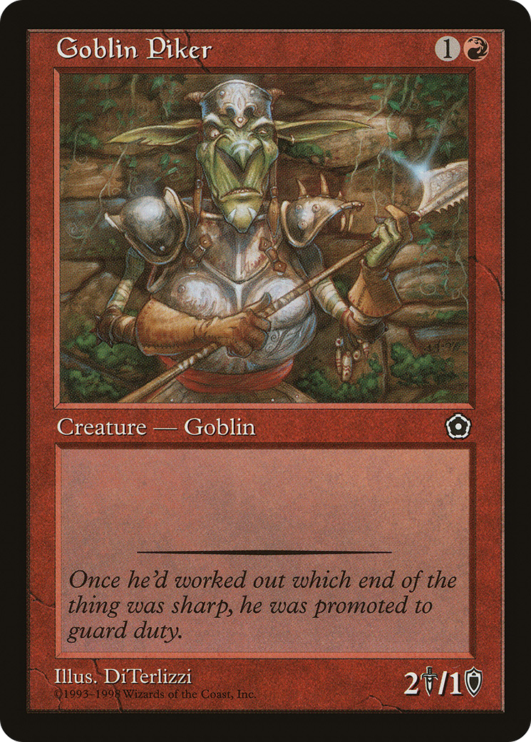 Goblin Piker (P02-102)  - Portal Second Age