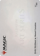 Beskir Shieldmate Art Card (ASKHM-001) - Art Series: Kaldheim (Borderless)