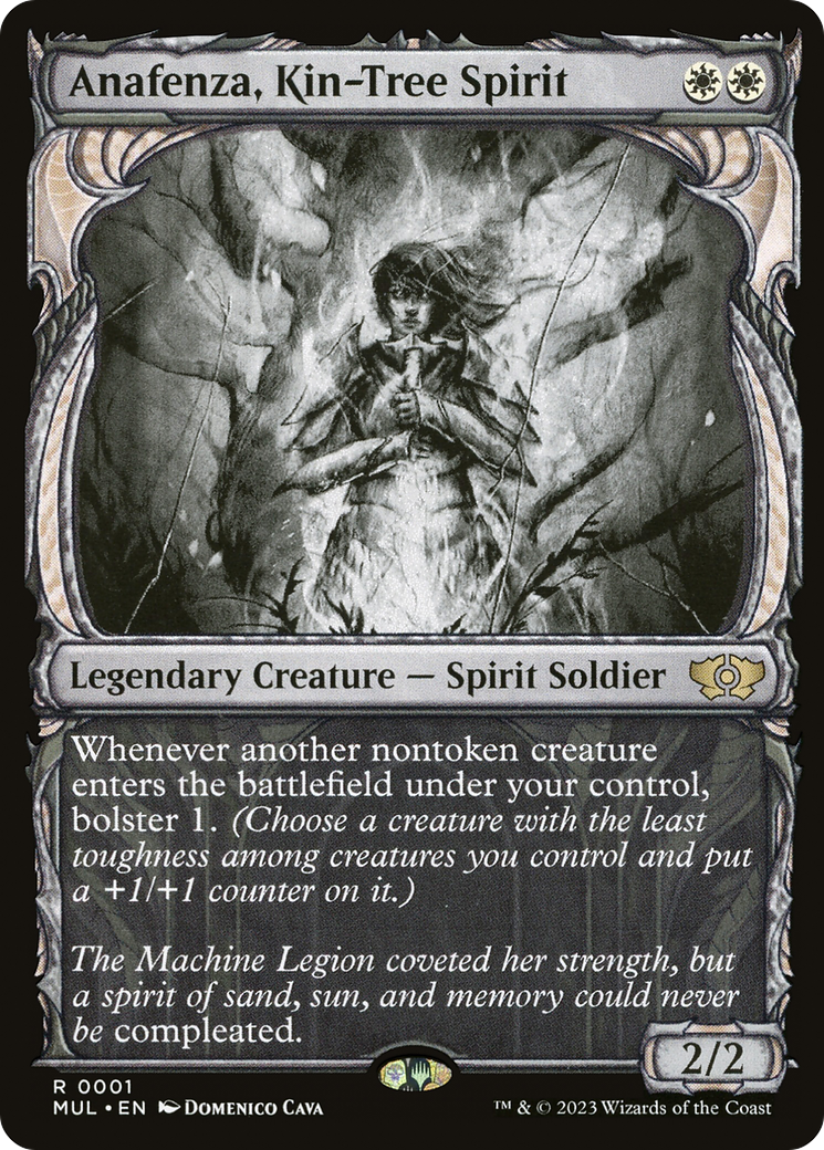 Anafenza, Kin-Tree Spirit (MUL-001)  Foil - Multiverse Legends: (Showcase)