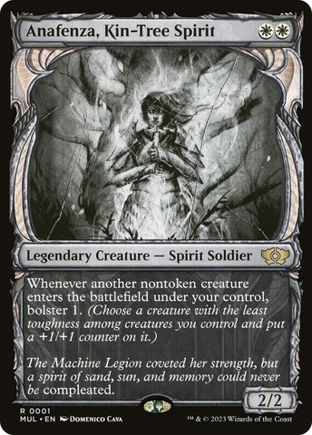 Anafenza, Kin-Tree Spirit (MUL-001)  - Multiverse Legends: (Showcase)