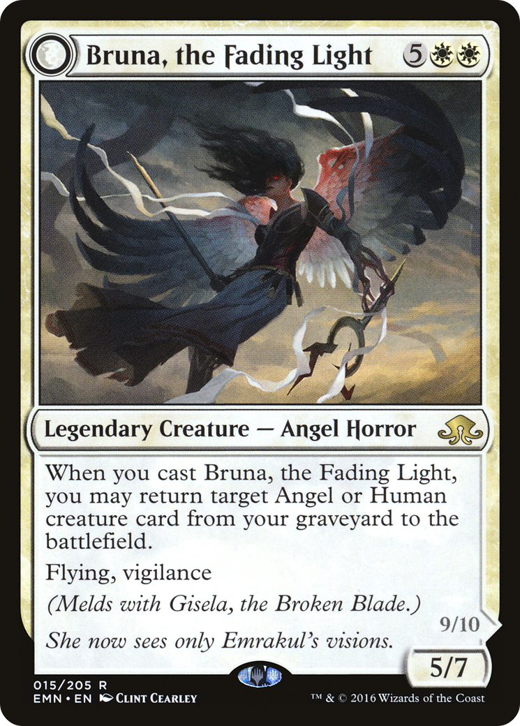 Bruna, the Fading Light (EMN-015)  Foil - Eldritch Moon: (mooneldrazidfc)