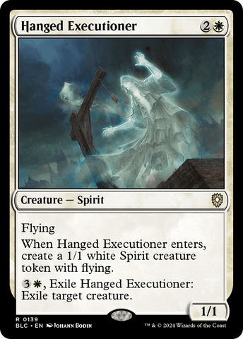 Hanged Executioner (BLC-139)  - Bloomburrow Commander