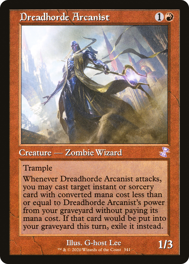 Dreadhorde Arcanist (TSR-341)  Foil - Time Spiral Remastered